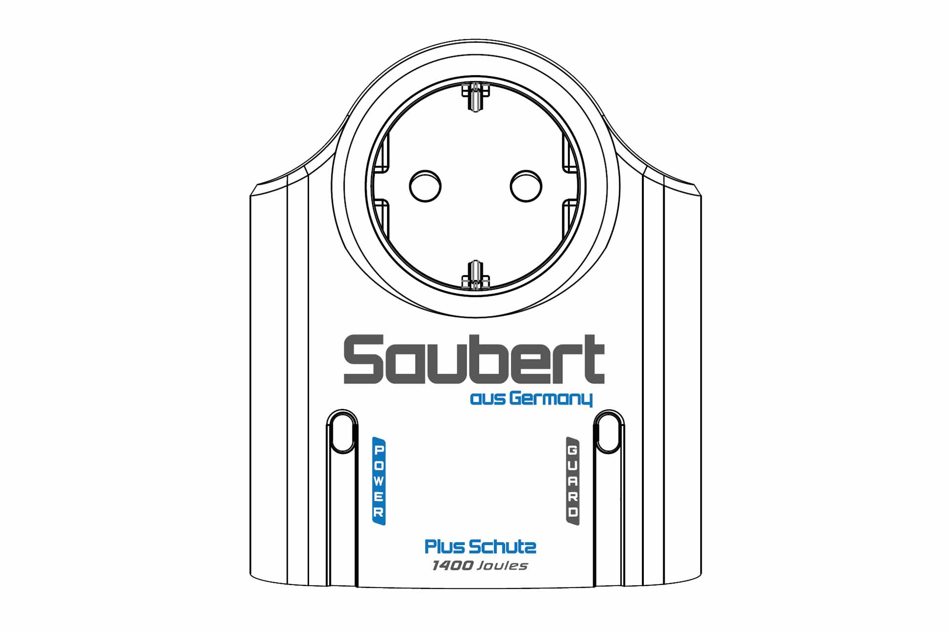 Saubert Akım Korumalı Priz Zs2602A